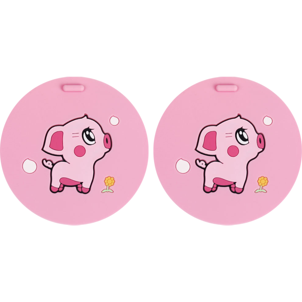 Refresh Aged Seats With Cartoon Kangaroo Summer Surfing Inspired Car Coasters, Anti-Slip Neoprene Rubber Liners For Drink Protection In Vehicles Truck 9318128102263