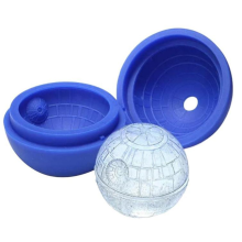 Perfekt gave til kjenneren, Star Wars-temaform, silikon av matkvalitet, flott for gjør-det-selv-behov, kuleformet isballmaskin, enkel å rengjøre