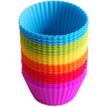 Forminhas de silicone para assar, reutilizáveis e multifuncionais para entusiastas da culinária.