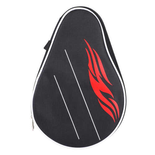 Protective Table Tennis Racket Case Includes Balls Pouch & Thick Pad 1