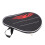 Protective Table Tennis Racket Case Includes Balls Pouch & Thick Pad 5