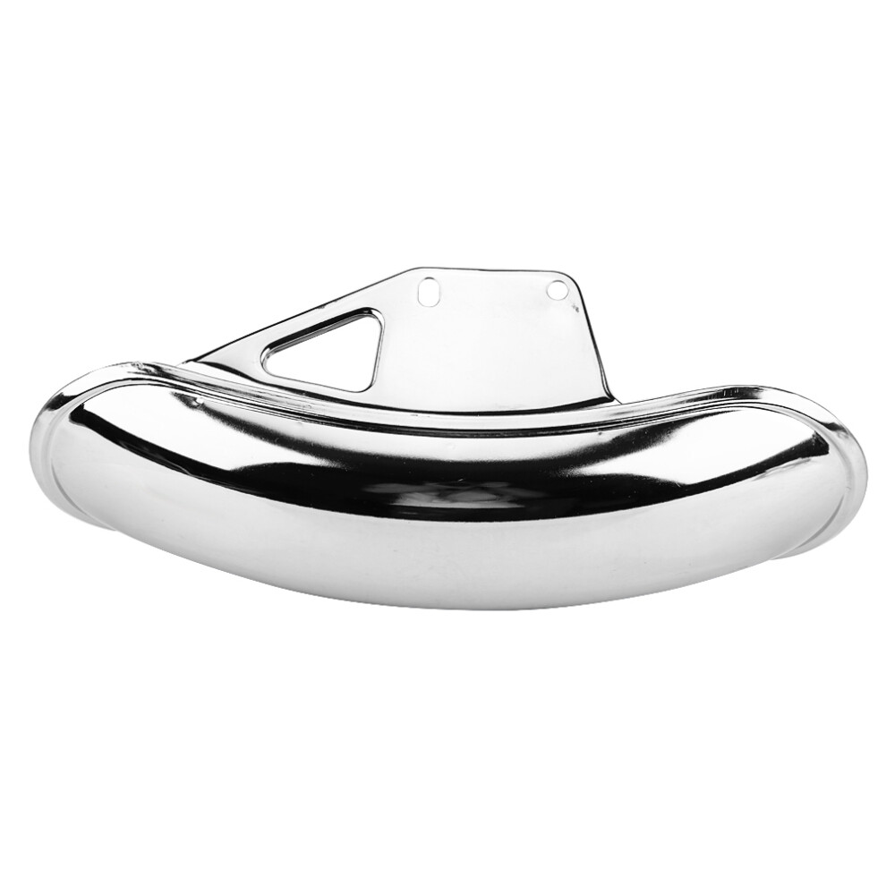Bike Front Fender Cover For Suzuki Gn125 Gn250 Chrome Water-Resistant & Strong 8401362612931