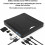 External Disk Burner Reader USB 3.0 4 in 1 Function Lightweight Disc Burner for Laptop Desktop Operating System External Disk Drive Wrap Top 4