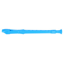 Beginner Kids Blue 8 Hole Clarinet Flute with Cleaning Rod & User Manual