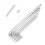7PCS Extended Ball End Hex Key Set, Durable, Ergonomic Hand Tools 3