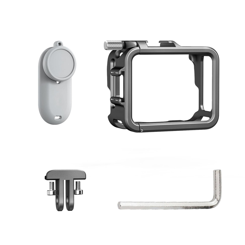 Protective Metal Frame For Go 3S Facilitates Seamless Screen Movement Camera Metal Bezel Camera Mount Adapter 9339159320792