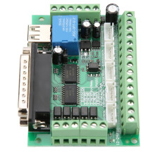 MACH3 5-Achsen USB CNC Breakout-Board mit isolierten Eingängen und Relaissteuerung
