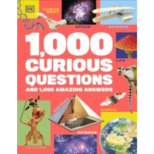 1000 Curious Questions by DK Hardcover Book