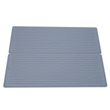 Tapete de cozinha impermeável e antiderrapante, mantém as bancadas da cozinha limpas e secas. Este tapete multiuso para secar louça serve como um