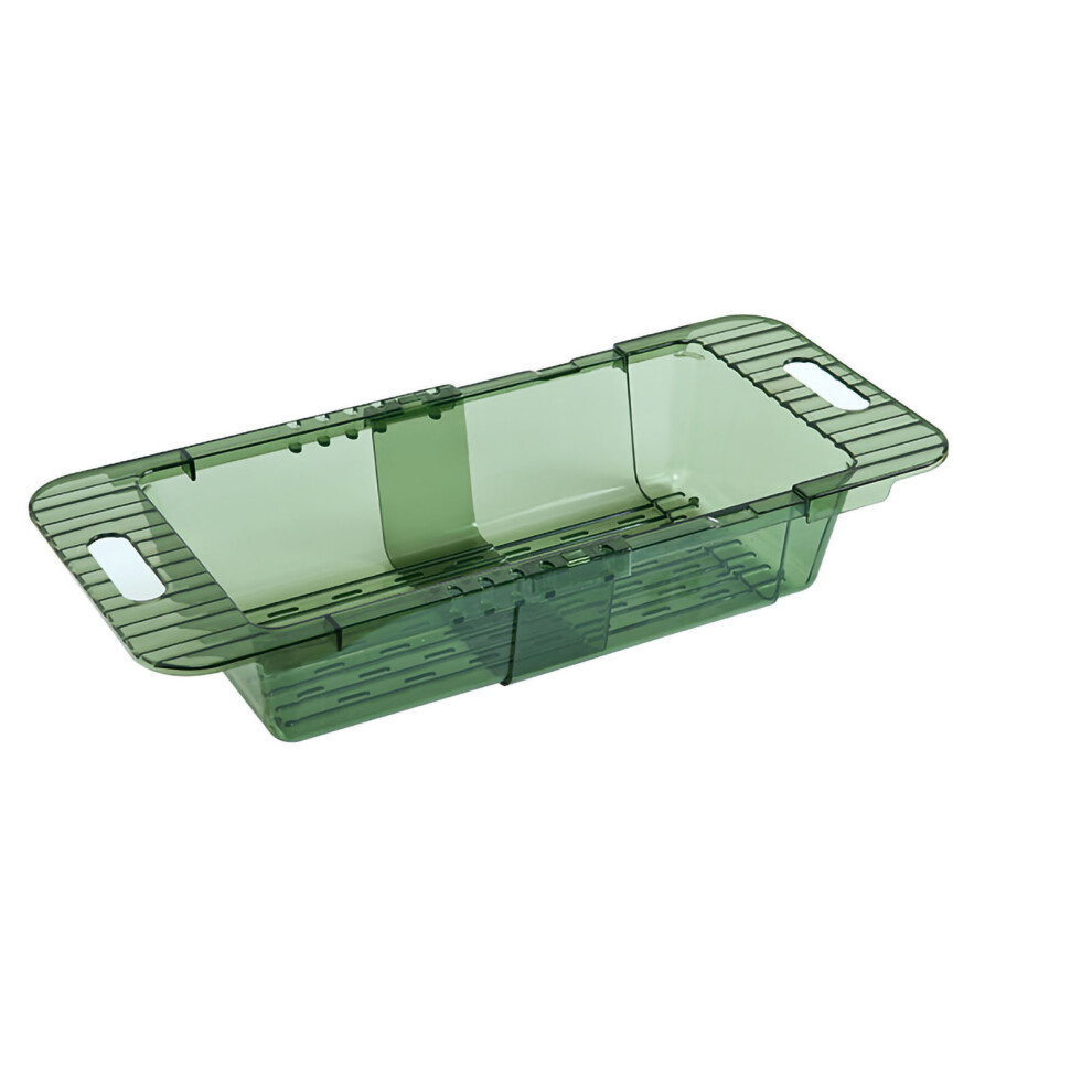 Drainage Rack for Kitchen Sink, Adjustable Design Dish Drying Rack with Easy to Clean Surface, PET Material Over Sink Drainer with Hollow Design, Vent-image-OPC-PN2WDHC-NEW