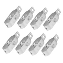 8pcs Heavy Duty Steel Wire Rope Tensioner Garden Wire Tightener for Fencing Cable Antenna Clothesline Replacement Tightener Tool for Outdoor Use