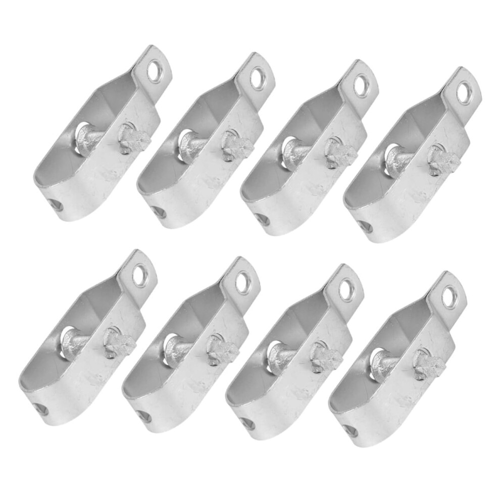 8Pcs Heavy Duty Steel Wire Rope Tensioner Garden Wire Tightener For Fencing Cable Antenna Clothesline Replacement Tightener Tool For Outdoor Use 9105992173266