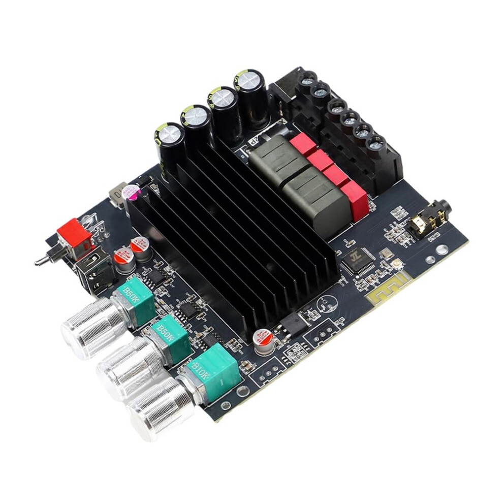 T1002p Upgrade Tpa3221 100Wx2 Bluetooth Digital Power Amplifier Board Stereo Subwoofer High Adjustment Amplifier 9323874055237