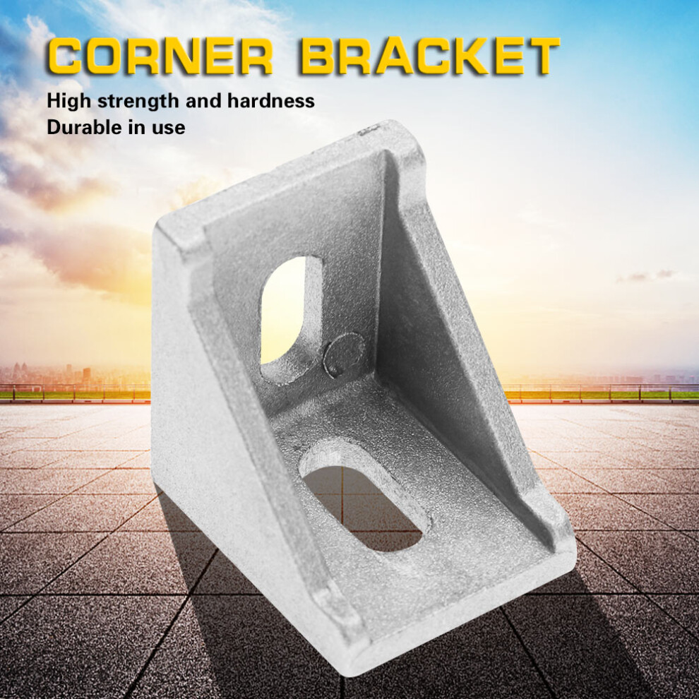 25Pcs 4040 Aluminum L Shape Corner Bracket For Profile Reinforcement 4621362617482