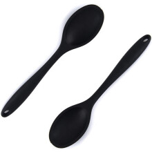 Silikon-Rührlöffel, hitzebeständiges Antihaft-Küchenutensil zum Kochen, Backen und Rühren, stilvolle Küchendekoration, leicht zu reinigen,