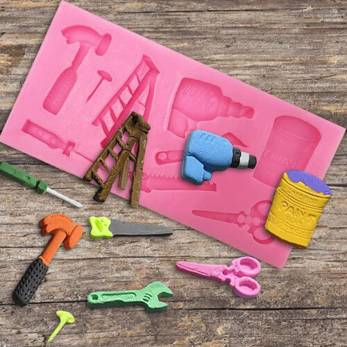 Εργαλείο διακόσμησης κέικ για αρτοποιούς DIY, επαναχρησιμοποιήσιμο και εύκολο στη 1