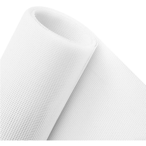 50pcs Breathable Mesh Pads for Rectangular Pots Drainage and Airflow Enhancement (White) 2