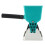 Portable 6" Handheld Glue Applicator with Adjustable Flow, Green & Cream 11