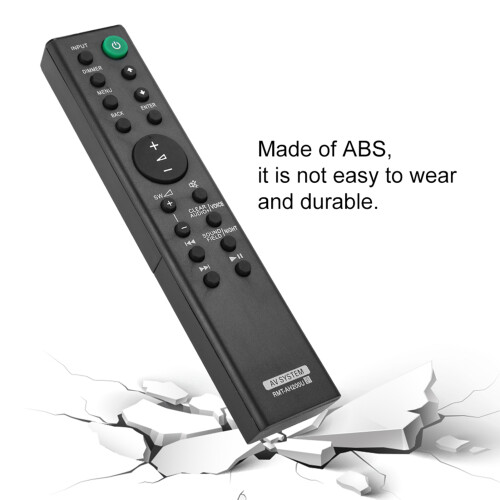Replacement Remote for Sony Sound Bar Models HT-CT390 HT-RT3 SA-CT390 SA-WCT390