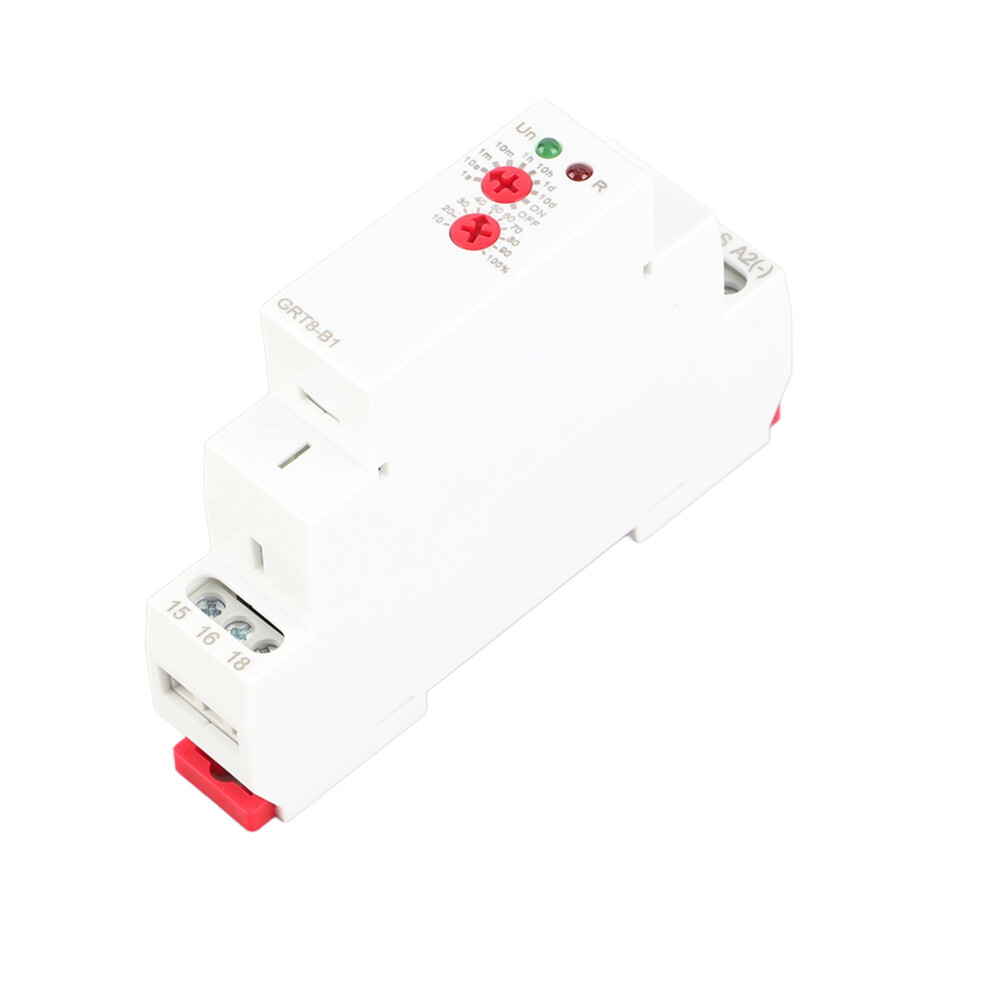 Ac/Dc 12V-240V Mini Power-Off Delay Relay Grt8âB1 0.1S-10Days Din Rail 8451362621082