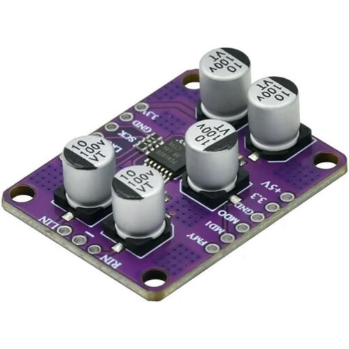 High-Fidelity PCM1808 Stereo ADC Amplifier Board 105dB SNR 24bit Audio Decoder Module for Enhanced Sound Playback 2