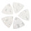 101pc 90mm Sanding Set with 80mm Pad for Multi Tool Surface Finishing 13