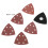 101pc 90mm Sanding Set with 80mm Pad for Multi Tool Surface Finishing 9