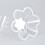 100 Pieces Ice Cream Bowl Mall Stackable Single Use Cake Dessert Cup 3