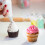 Εορταστικά δοχεία για cupcakes, στοιβαζόμενη θήκη για muffins με σταθερό κλείσιμο, θήκες 6
