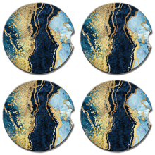 Ergonomisches Mauspad mit rutschfester Gummibasis, elegantem Design, wasserfest, glatter Oberfläche, Universalgröße, abstraktes Marmor- mit