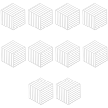 Tacar Trivet Silicone Heicseagánach, Mataí Trivet Frithsheasmhachta in aghaidh Teochta Ard le haghaidh Úsáid Ilchuspóireach i do Chistin agus i