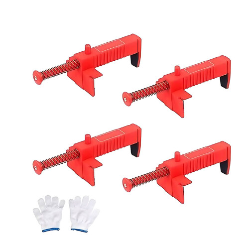 4x Red Durable Bricklaying Line For Easy And Accurate Brick Placement
