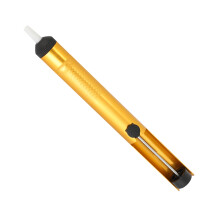 3Pcs Solder Desoldering Pump Set with Anti-Slip Gold Alloy Handle