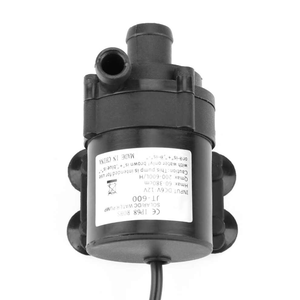 Small Fish Pond Water Pump 12V Dc Brushless -40C To 100C Temperature Range 9371362624267