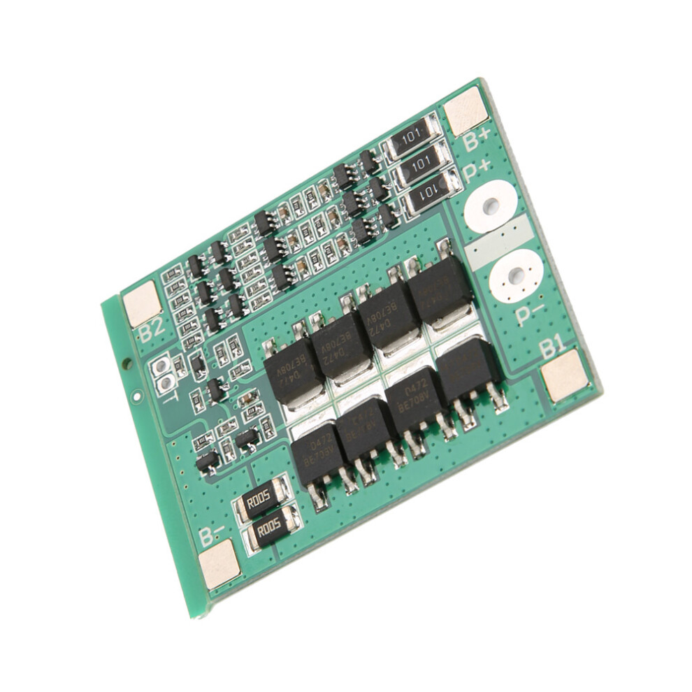 12V 25A 3S Bms Pcb For 3X 3.7V Lithium Cells With Balancing Function 4341362626337