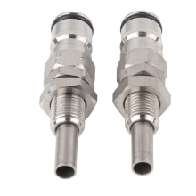 2 Stück Edelstahl Keg Bier Ball Lock Post Verbindung robust & wiederverwendbar