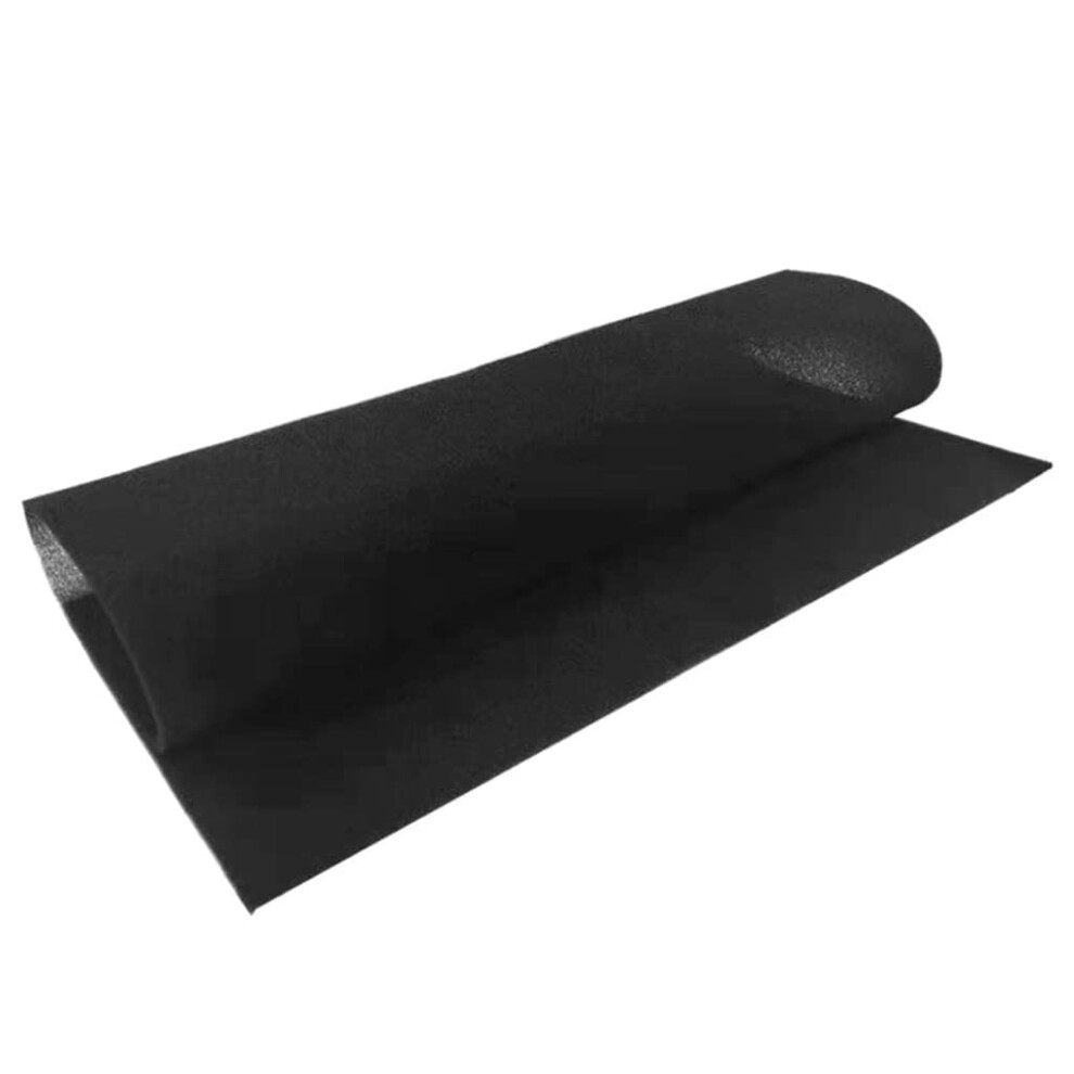 Cuttable Computer Sponge Cover Chassis Cover, Pc For Case Fan Filter 1M X 2M X5mm Black 9067246836726