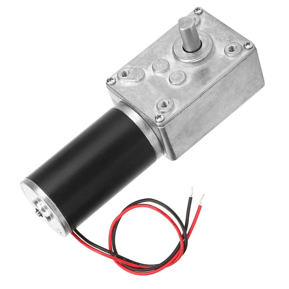 Reversible Worm Gear Motor 24V 30Rpm With 8Mm Shaft & Metal Gears 4681362628086