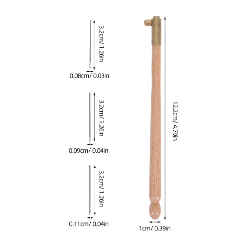 2 Conjuntos Francesa Tambour Miçangas Cobre 2