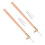 2 Conjuntos Francesa Tambour Miçangas Cobre 1