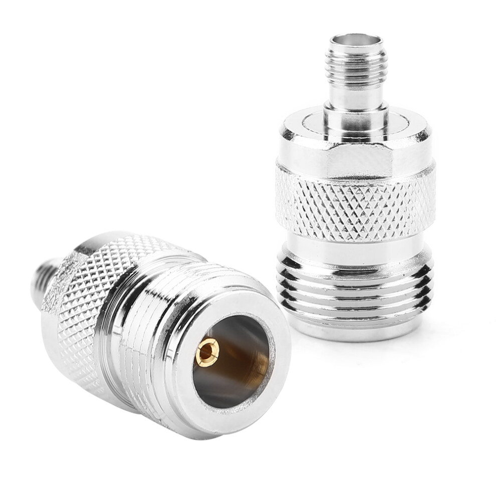 2Pcs N Female To Sma Female Rf Coaxial Adapter 50Î© 0-6Ghz 9331362627118