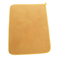 Svært slitesterk tørkematte for kjøkkenoppvask, superabsorberende mikrofiber med laminert skumkjerne, ingen kald kondens, sklisikker overflate,
