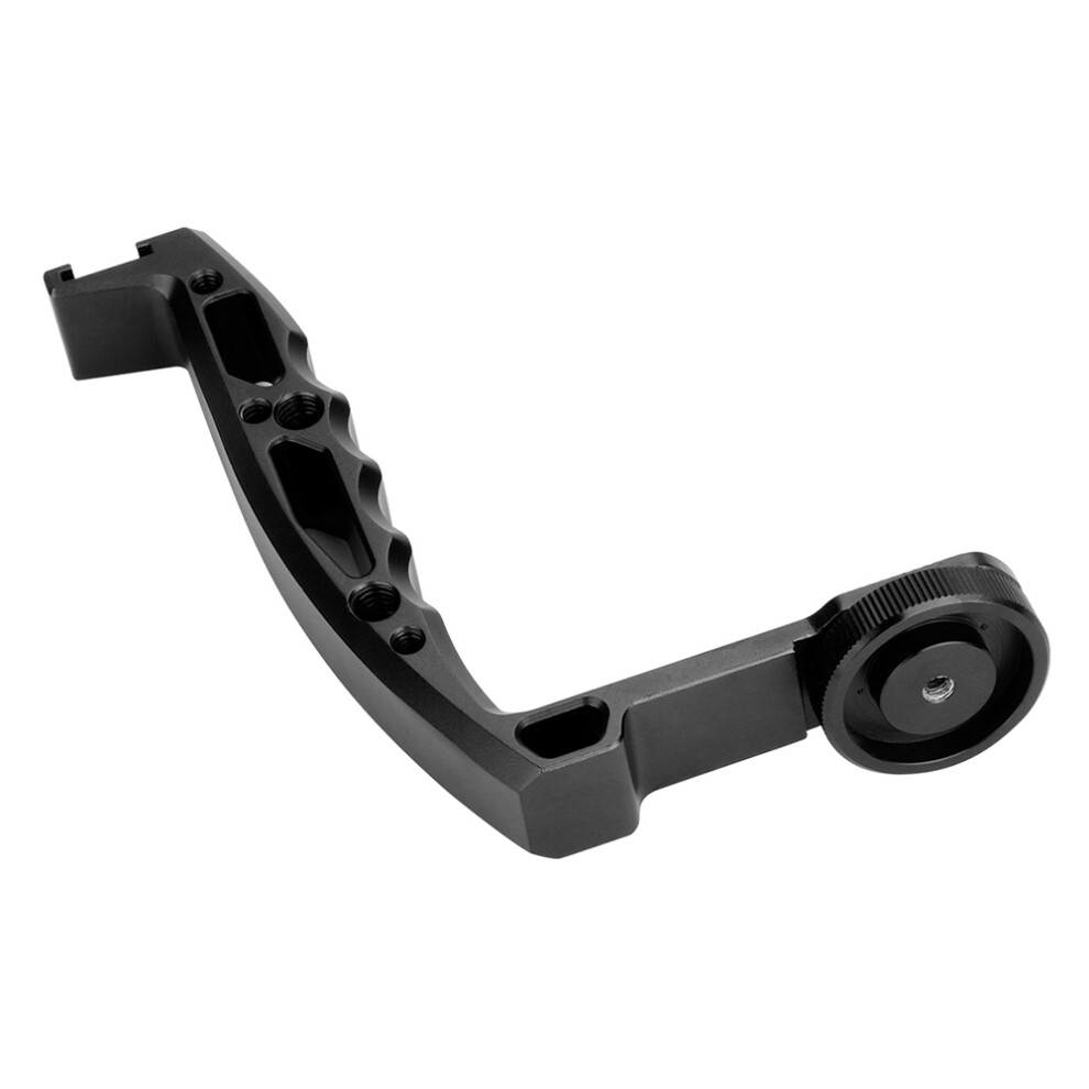 Aluminum Alloy Gimbal L Bracket Handle For Camera Stabilizers, 7.5*10Cm Black 4161362627963