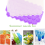 Ευέλικτο σχέδιο ανθεκτικό στη θερμότητα αντιολισθητικό χαλάκι τρίβετ, 4