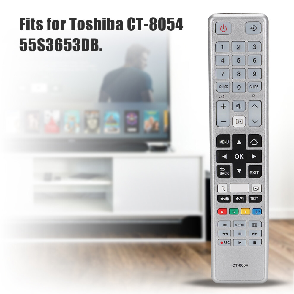 Universal Tv Remote For Toshiba Ct-8054 55S3653db, Abs, 8M Range 5081362629264