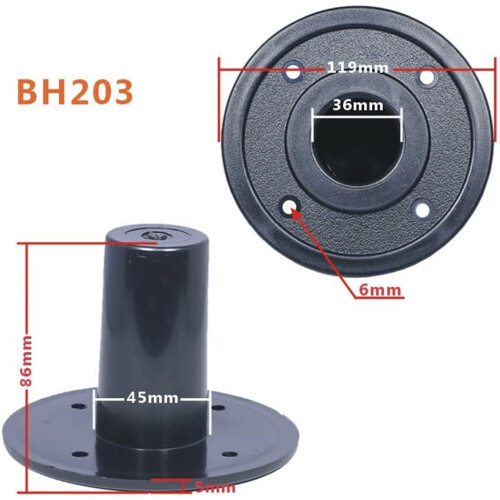 Lightweight Tripod Stand for Secure Speaker Placement in Home Theaters (C) 1