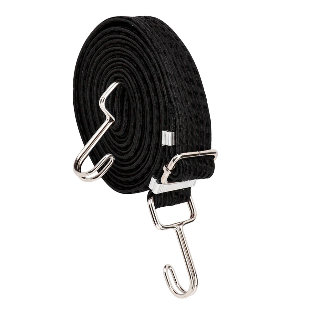 (black) Elasticity And Wear-resistant Stable Fixture | Rubber Luggage Rope For-image-OPC-PN2X6DH-NEW