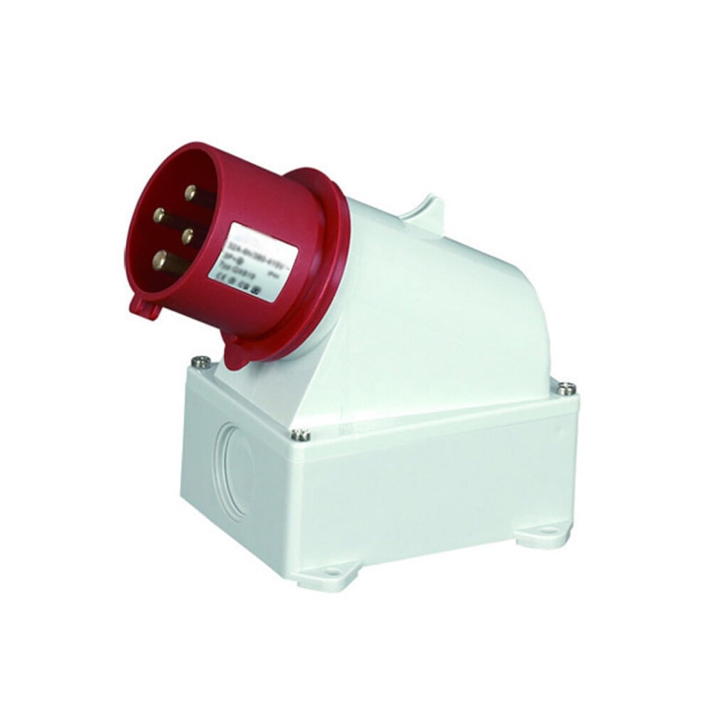 32A Industrial Plug Connection Device Ip44 Surface-Mounted Plug Sp-348 Outdoor Waterproof Plug 9105992175246