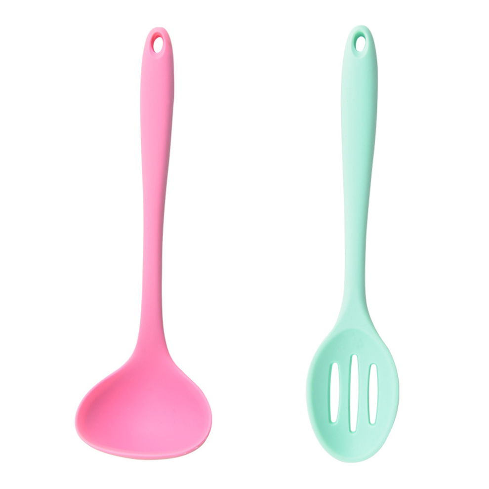 Seamless Non-stick Silicone Spoon, Heat Resistant up to 450f, Ergonomic Design Comfort Grip Handle for Your Kitchen Tasks, Food Grade Silicone, Bpa Fr-image-OPC-PN2XCRQ-NEW