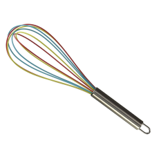 Silikon-Schneebesen-Set, hitzebeständiger Silikon-Schneebesen, kratzfeste Kochutensilien, leuchtende Farben, spülmaschinenfest für Ihre Küche (8
